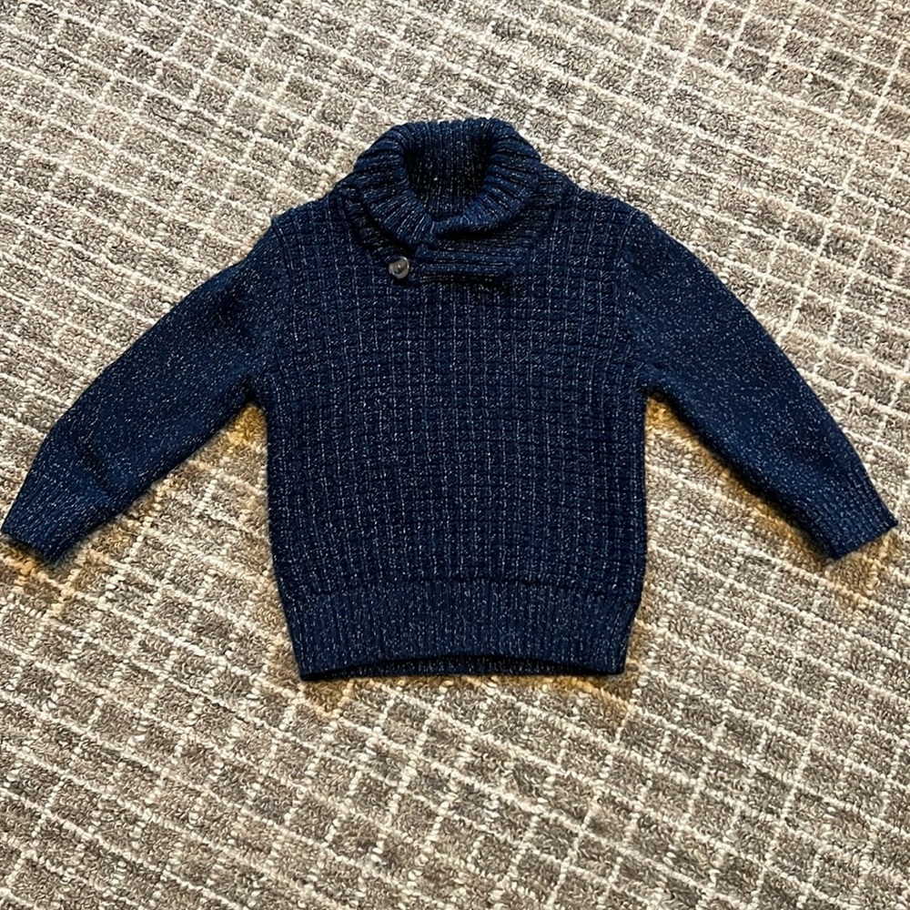 Toddler boy cat and Jack sweater. Size 2T.